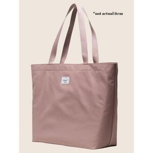 👜 HERSCHEL MICA TOTE IN ASH ROSE CANVAS SHOULDER BAG LIGHT PINK FABFITFUN 2021